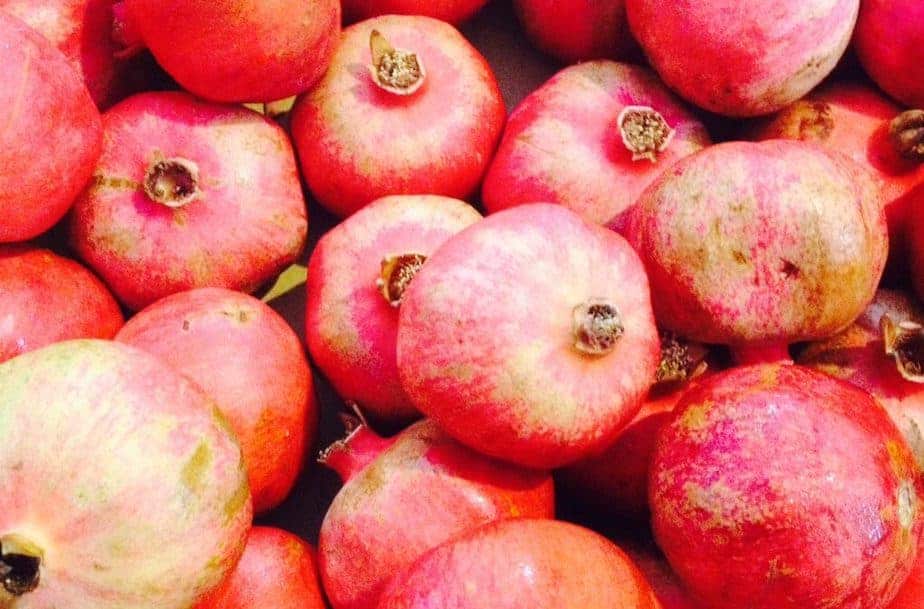Local spray free pomegranates are now available