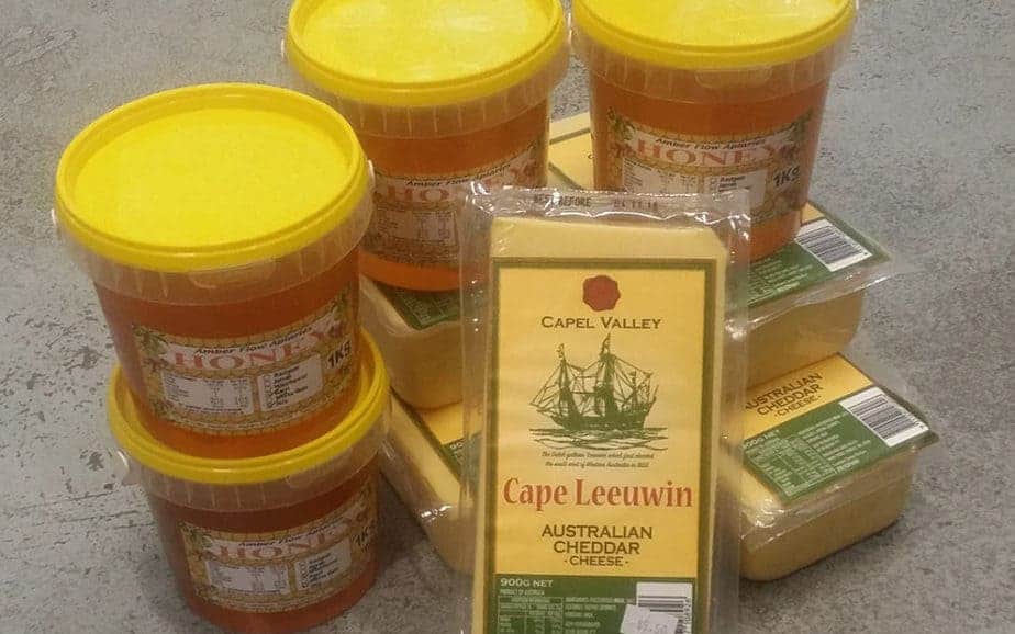 Off the shelf local, low food mile products in-store now!   Product Feature – Raw Honey